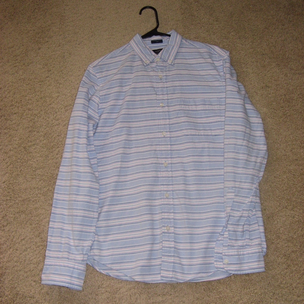 Mens J Crew Med long sleeve shirt